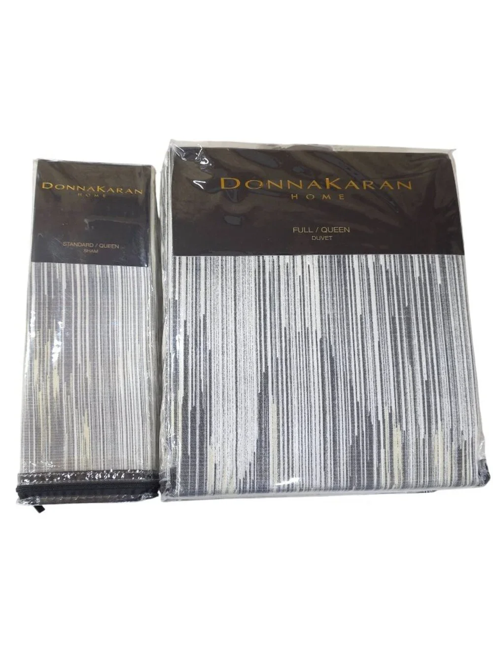 Donna Karan Home Ember Collection Full/Queen Duvet Cover & 1 Standard/Queen Sham